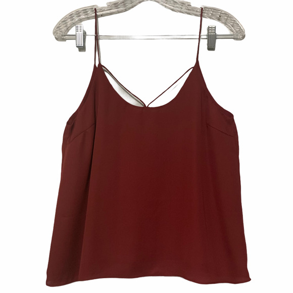 Lucca Couture Tops - Lucca Sheer V Spaghetti Work Dress Camisole 38171